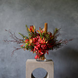 Ruby Red Vase Arrangement