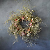 Dried Floral Wreath - Wildflowers