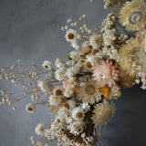 Dried Floral Wreath - Babies Breath