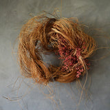 Dried Floral Wreath - Papyrus