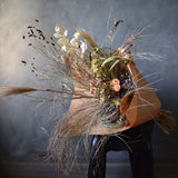 Dried Flower Bouquet - Autumn Harvest
