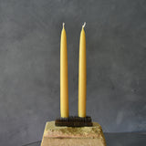 Beeswax Candle - Taper set of 2