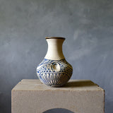 Vintage Vase - Blue Glaze