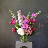 Pink Ice Vase Arrangement