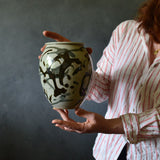 Vintage Vase - Calligraphy