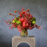 Ruby Red Vase Arrangement