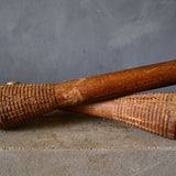 Wooden Spool Candle Holder Set