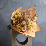 Dried Bouquet - Blush & Mustard