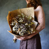 Dried Flower Bouquet - Autumn Harvest