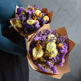 Dried Posy - Bergamot & Cornflower
