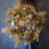 Dried Floral Wreath - Sunset