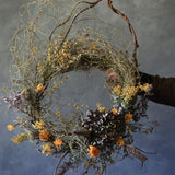 Dried Floral Wreath - Twisted Vines