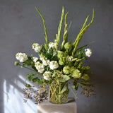 Fresh White Vase Arrangement