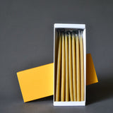 Beeswax Candles - Boxed Set Black