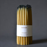 Beeswax Candles - Set of 45 Black