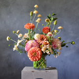 Peaches Vase Arrangement