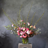 Pink Ice Vase Arrangement