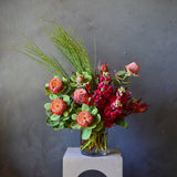 Ruby Red Vase Arrangement