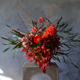 Ruby Red Vase Arrangement