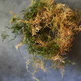 Dried Floral Wreath - Forest Ferns